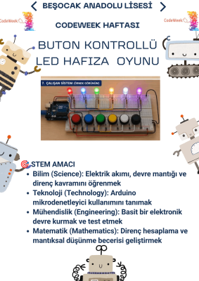 Stem- Buton Kontrollü Led Tasarımı
